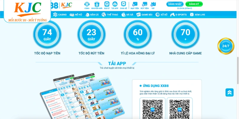 Người chơi có lợi trong sự kiện XX88 gia nhập liên minh KJC